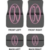 Generated Product Preview for Dina Knupp Review of Design Your Own Car Floor Mats Set - 2 Front & 2 Back