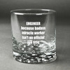 Generated Product Preview for Jonesy-PBurg Review of Engineer Quotes Whiskey Glass - Engraved (Personalized)