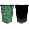 Generated Product Preview for Angie Green Review of Circuit Board Waste Basket (Personalized)