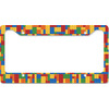 Generated Product Preview for Suzanne Review of Building Blocks License Plate Frame (Personalized)