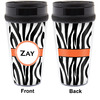 Generated Product Preview for Ralph Emerson Hamm Jr. Review of Zebra Print Acrylic Travel Mug (Personalized)