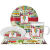 Generated Product Preview for Lynn Ellsworth Review of Vintage Transportation Dinner Set - Single 4 Pc Setting w/ Name or Text