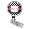 Generated Product Preview for Erica Brown Review of Polka Dots Retractable Badge Reel (Personalized)
