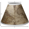 Generated Product Preview for Irena Review of Vintage World Map Empire Lamp Shade