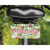 Generated Product Preview for Marie A Review of Rainbows and Unicorns Mini/Bicycle License Plate (Personalized)