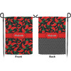 Generated Product Preview for Deborah Janick Review of Chili Peppers Garden Flag (Personalized)