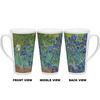 Generated Product Preview for Linda A Slattery Review of Irises (Van Gogh) 16 Oz Latte Mug