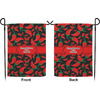 Generated Product Preview for CDB Review of Chili Peppers Garden Flag (Personalized)