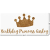 Generated Product Preview for Pamela KAYSEN Review of Birthday Princess Glitter Iron On Transfer- Custom Sized (Personalized)