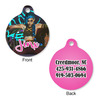 Generated Product Preview for Vanessa White Review of Design Your Own Round Pet ID Tag