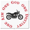 Generated Product Preview for Melvin P Review of Motorcycle Graphic Decal - Custom Sizes (Personalized)