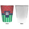 Generated Product Preview for Debra Review of Football Jersey Waste Basket (Personalized)