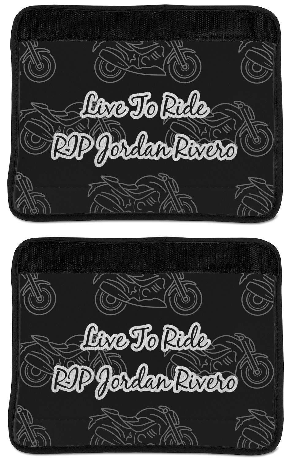 Custom Seat Belt Covers Set of 2 Design & Preview Online