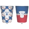 Generated Product Preview for Marion Bacon Review of Baseball Jersey Waste Basket (Personalized)