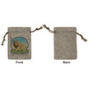 Generated Product Preview for Alma Mendoza Review of African Lions & Elephants Burlap Gift Bag (Personalized)
