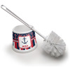 Generated Product Preview for Shari D Review of Nautical Anchors & Stripes Toilet Brush (Personalized)
