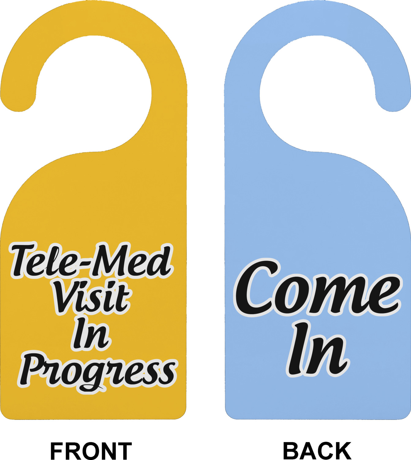 Custom Door Hangers Design & Preview Online YouCustomizeIt