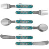 Generated Product Preview for Ronald Review of Camo Kid's Flatware (Personalized)