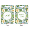 Generated Product Preview for JO ANN CURCIO Review of Vintage Floral Metal Luggage Tag w/ Monogram