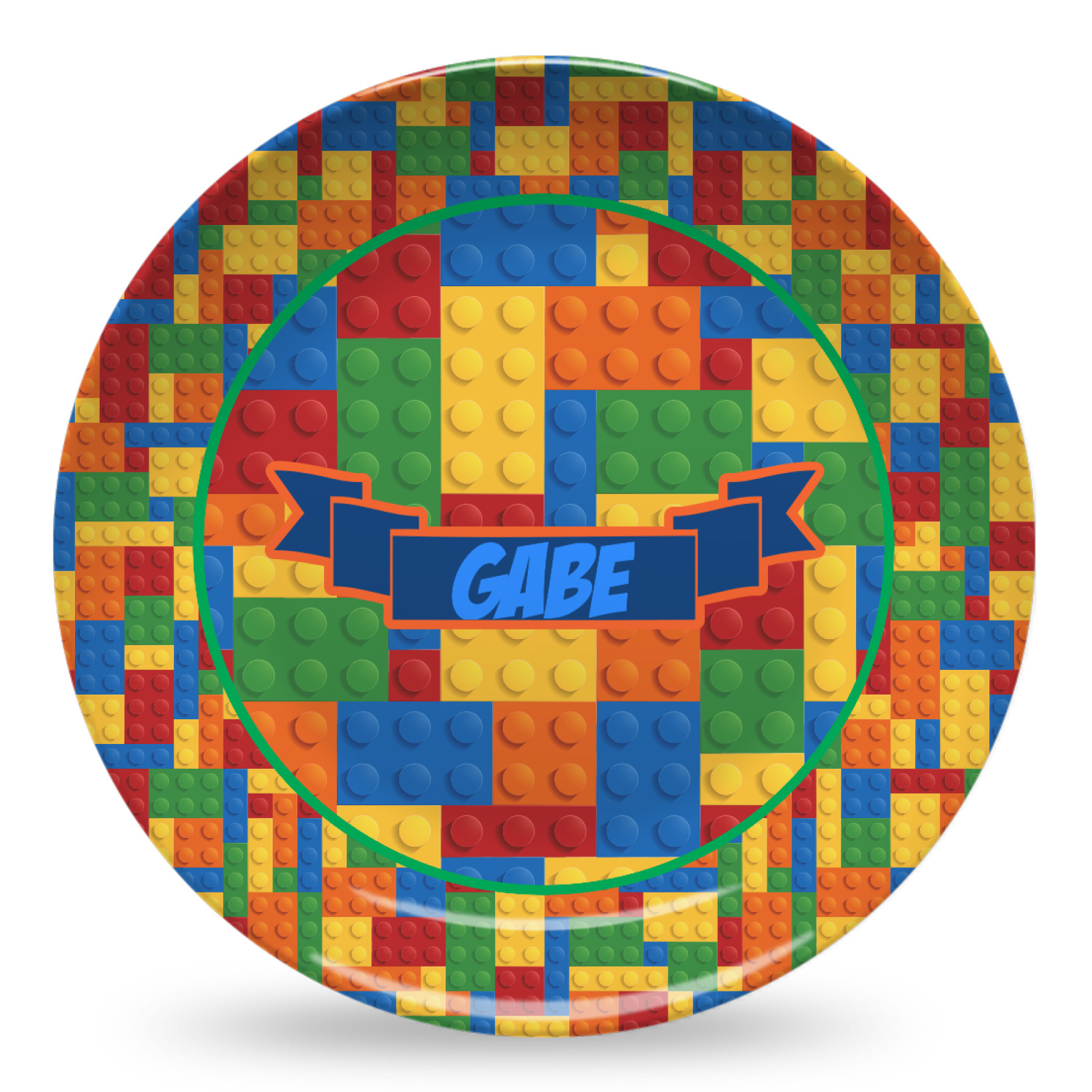 Personalized Microwave Safe Plastic Plates YouCustomizeIt