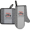 Generated Product Preview for D Review of Nursing Quotes Oven Mitt & Pot Holder Set w/ Name or Text