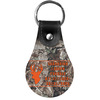 Generated Product Preview for Monica Sandra Review of Hunting Camo Genuine Leather Keychain (Personalized)