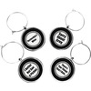 Generated Product Preview for Tracy Review of Design Your Own Wine Charms - Set of 4