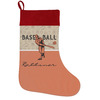 Generated Product Preview for Diane Sweeney Review of Retro Baseball Holiday Stocking w/ Name or Text