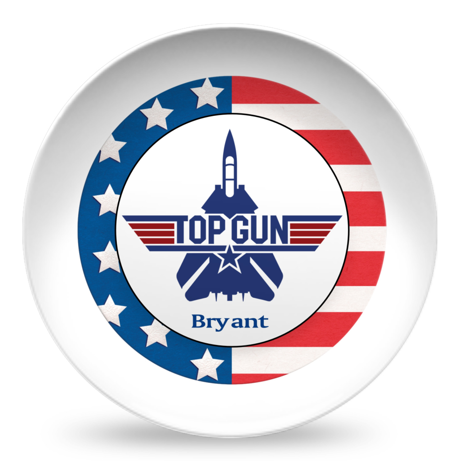 Personalized Microwave Safe Plastic Plates YouCustomizeIt