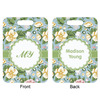 Generated Product Preview for JO ANN CURCIO Review of Vintage Floral Metal Luggage Tag w/ Monogram