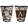 Generated Product Preview for Sandy Review of Dog Faces Waste Basket (Personalized)