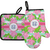 Generated Product Preview for Mary Elizabeth Review of Preppy Oven Mitt & Pot Holder Set w/ Monogram