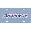 Generated Product Preview for Antoinette Review of Design Your Own Front License Plate