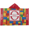 Generated Product Preview for Monique Review of Building Blocks Kids Hooded Towel (Personalized)