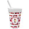 Generated Product Preview for Denise Review of Firetrucks Sippy Cup with Straw (Personalized)