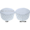 Generated Product Preview for Meagan A Review of Design Your Own Round Pouf Ottoman