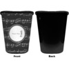 Generated Product Preview for Frank R Review of Musical Notes Waste Basket (Personalized)