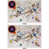 Generated Product Preview for Jill Rodewald Review of Kandinsky Composition 8 Laminated Placemat