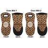 Generated Product Preview for jacob Review of Giraffe Print Neoprene Oven Mitt w/ Name and Initial