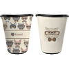 Generated Product Preview for Kameel Review of Hipster Cats Waste Basket (Personalized)