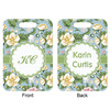 Generated Product Preview for JO ANN CURCIO Review of Vintage Floral Metal Luggage Tag w/ Monogram
