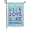 Generated Product Preview for Sue Review of Live Love Lake Garden Flag (Personalized)