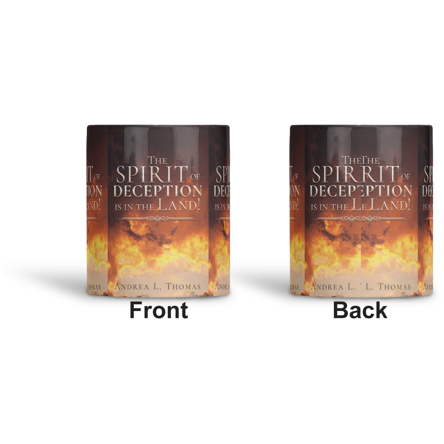 Generated Product Preview for Andrea Thomas Review of Ceramic Pen Holder (Upload Your Own)