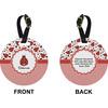 Generated Product Preview for Deborah Review of Ladybugs & Gingham Plastic Luggage Tag (Personalized)