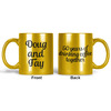 Generated Product Preview for Peggy M Kirby Review of Design Your Own Metallic Gold Mug