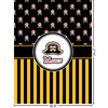 Generated Product Preview for Marcy Walters Review of Pirate & Stripes Cabinet Decal - Custom Size (Personalized)
