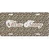 Generated Product Preview for Stacey L Speak Review of Leopard Print Front License Plate (Personalized)