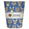 Generated Product Preview for Patti Johnson Review of Hipster Cats Waste Basket (Personalized)