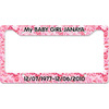 Generated Product Preview for Beverly Ann Review of Lips n Hearts License Plate Frame (Personalized)