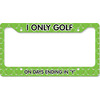 Generated Product Preview for Carolyn Gibilisco Review of Golf License Plate Frame - Style B (Personalized)